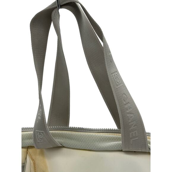 CHANEL Nylon Camellia Sports Tote Bag*Authenticity Card Included*RARE BAG - Picture 9 of 16